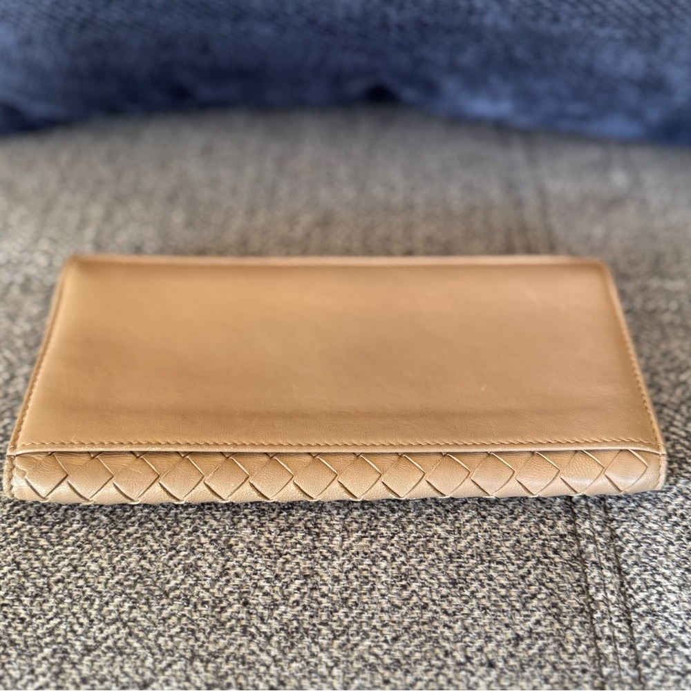 Bottega Veneta Intrecciato Leather Long Flap Wallet - Picture 12 of 13